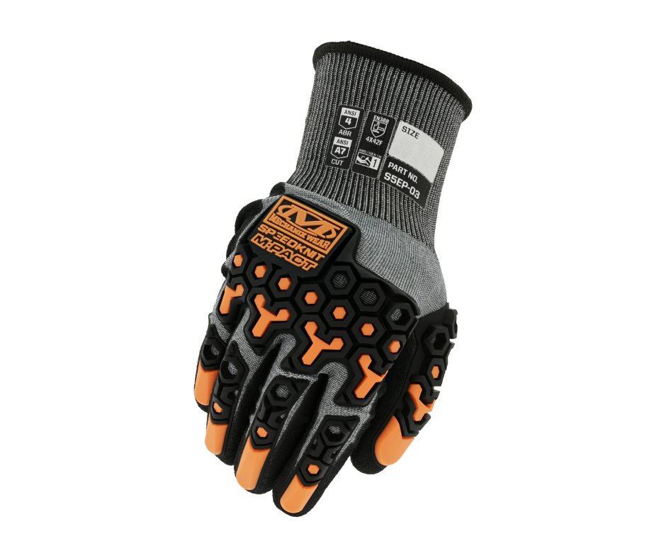 Guante de Seguridad MECHANIX M-Pact® CR7 - Anti-Corte Nivel 7 y Anti-Impacto