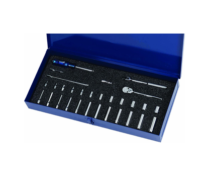 Juego de Dados 1/4" WILLIAMS MSM-30HFTB (30 Pzas)