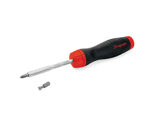 Destornillador punta intercambiables, broca punta plana y broca PHILLIPS nº 2 "SNAP-ON"