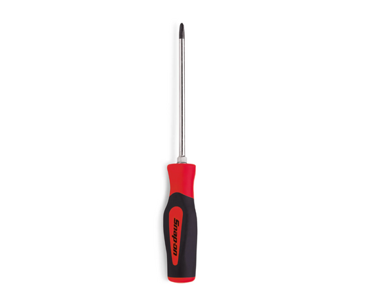 Destornillador Estándar PHILLIPS® #2 Instinct® de Agarre Duro (rojo), Hoja de 6''