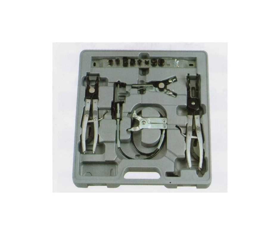 Set de abrazaderas para manguera (12 Pzas.) ''FORCE'' (TW)
