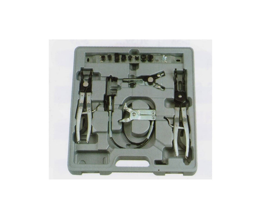Set de abrazaderas para manguera (12 Pzas.) ''FORCE'' (TW)