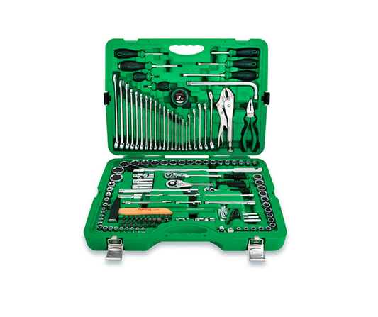 Juego de Herramientas Industrial TOPTUL (144 Pzas)