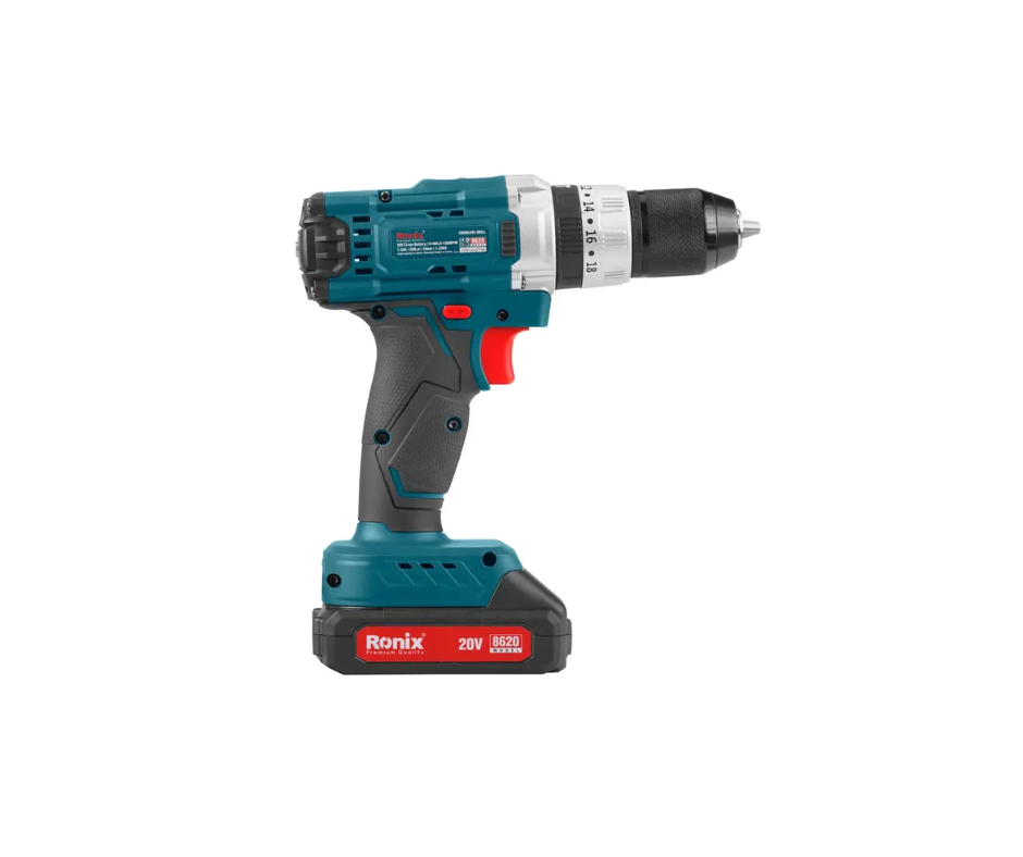 Taladro Atornillador de Impacto Inalámbrico 20V RONIX