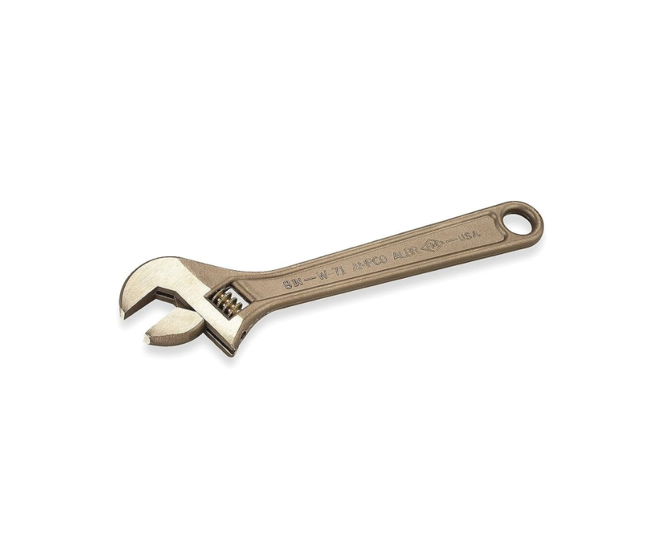 Llave crescent de bronce antichispa 10'' ''AMPCO'' (U.S.A)