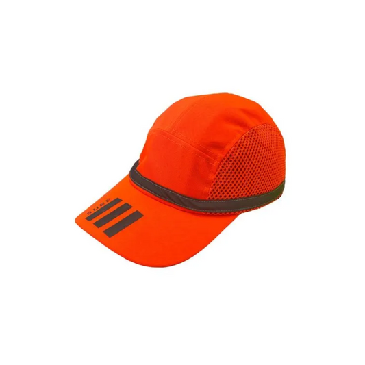 Casquete De Seguridad Bump Cap Surf High Vision Naranja Fluor - U