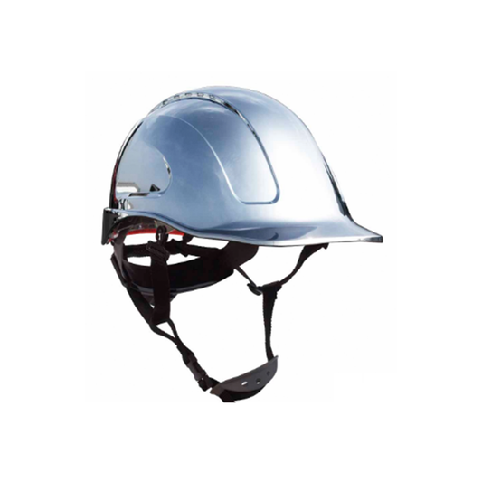 Casco de Seguridad Plata President con Material ABS